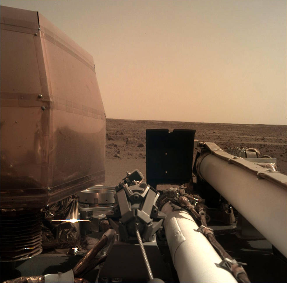 ภาพถ่ายดาวเทียม, InSight, ยานอวกาศ, ดาวอังคาร, การสำรวจดาวอังคาร