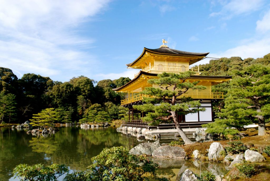 ที่เที่ยวในเกียวโต, เกียวโต, วัดทอง, วัดคินคะคูจิ