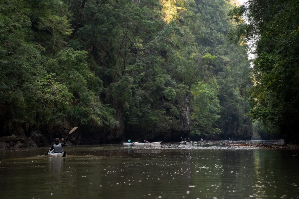 แคนยอน, การพายเรือคายัค, พายเรือคายัค, เรือคายัค