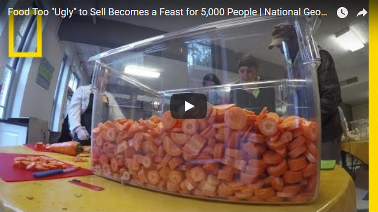 วัตถุดิบน่าเกลียดเหล่านี้เป็นอาหารของคน 5,000 คน
