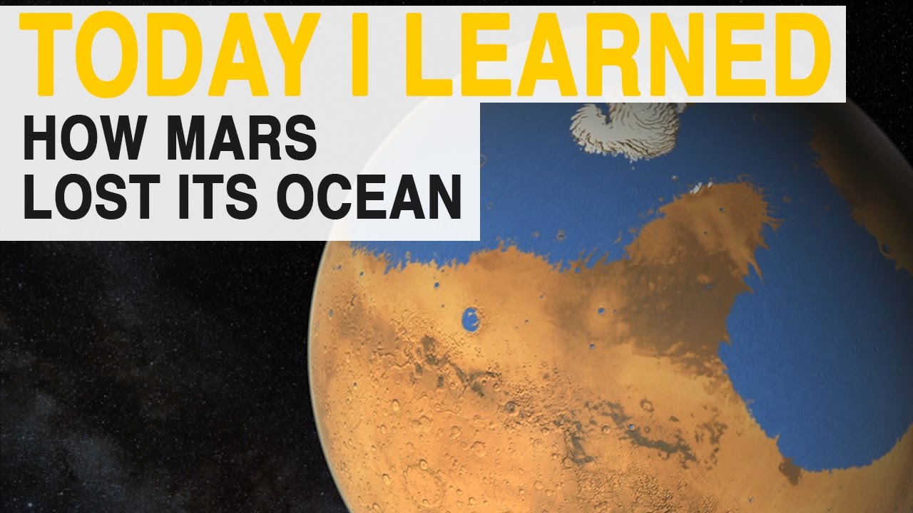 ความรู้ประจำวัน: มหาสมุทรบนดาวอังคารหายไปไหน?