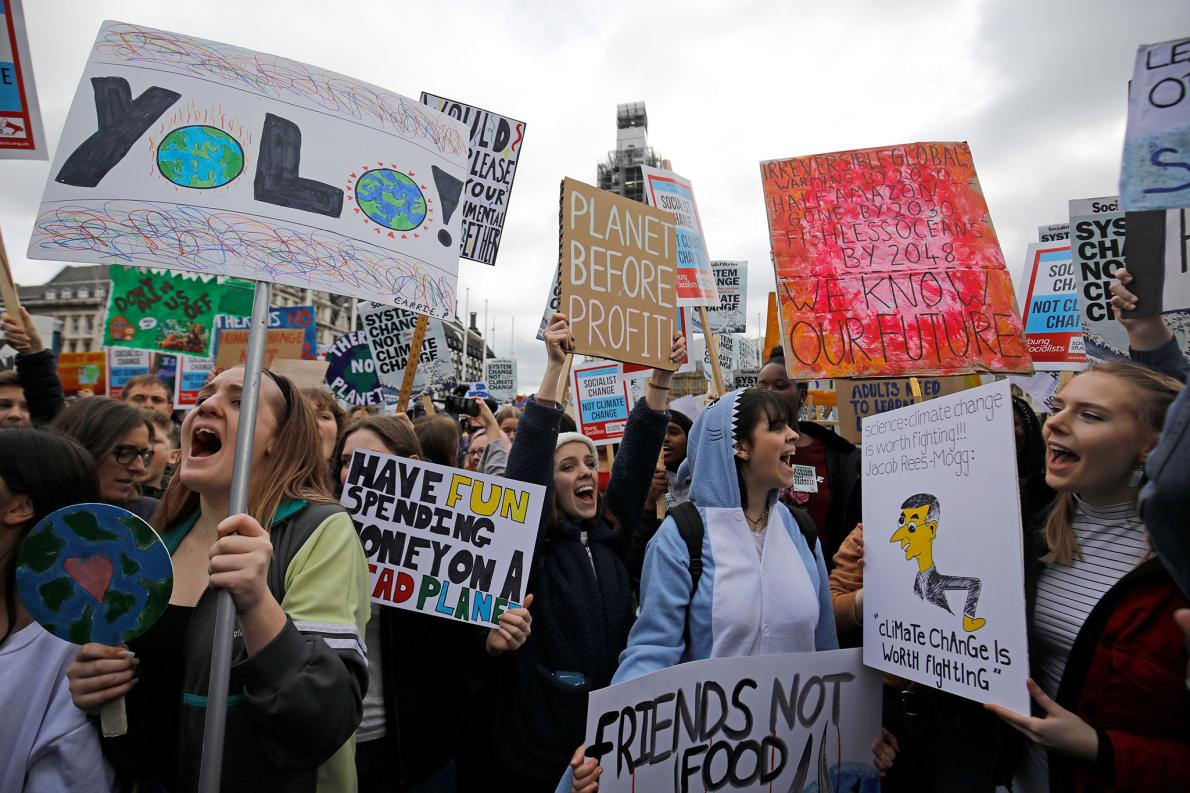 Fridays for future, เกรียตา ทุนแบร์ย, School strike for climate