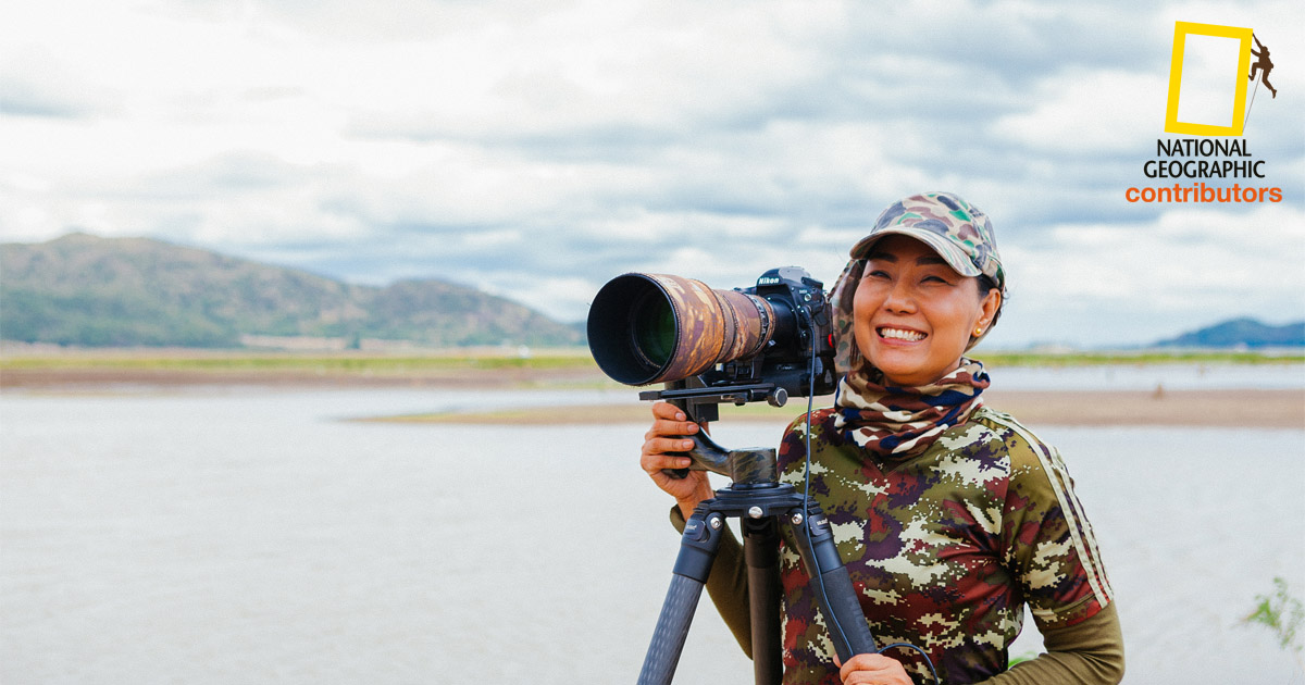 ดูนก, ป้ากล้อง