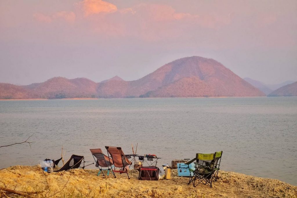 เกาะร้าง, เขื่อนศรีนครินทร์, แคมปิ้ง, เอาต์ดอร์, เที่ยวเขื่อน