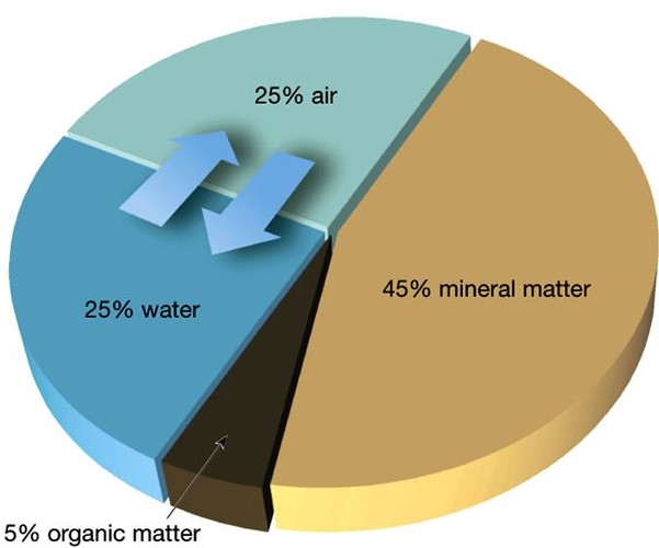น, องค์ประกอบของดิน, ทรัพยากรดิน, การเกิดดิน, ความหมายของดิน