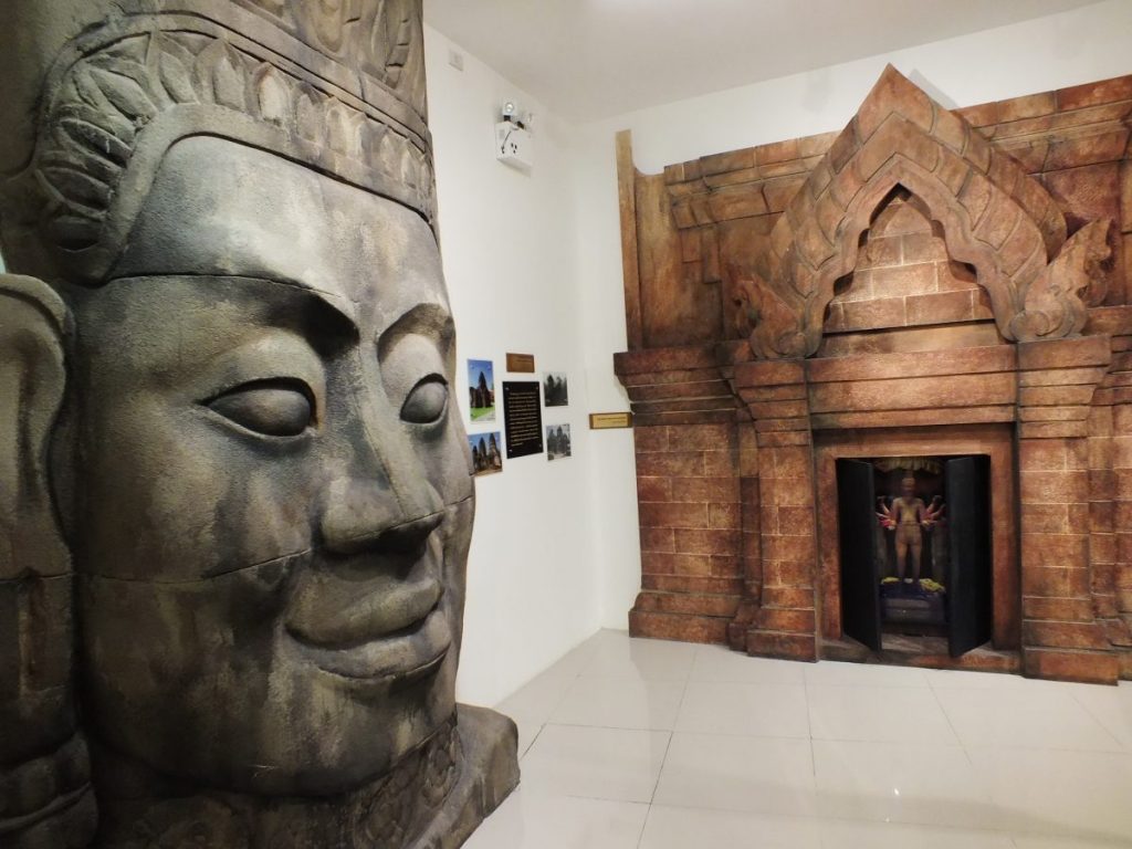 ชัยวรมันที่ 7, ประวัติศาสตร์ขอม, ทวารวดี, บ้านโป่ง, ราชบุรี, พิพิธภัณฑ์