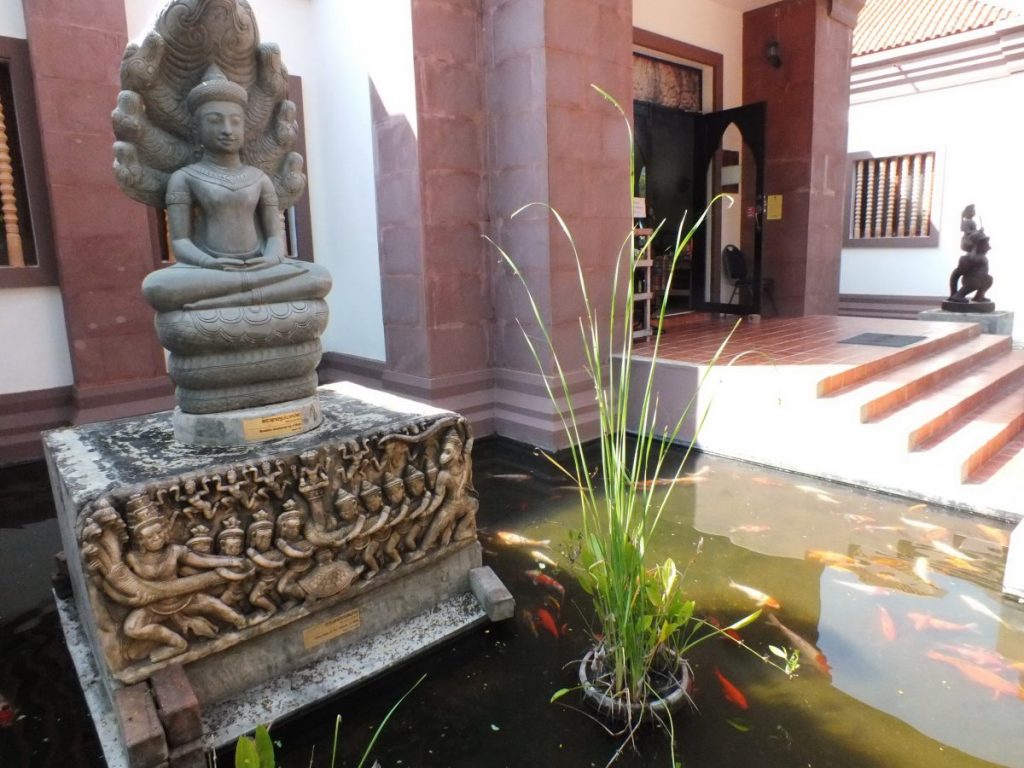 ประวัติศาสตร์ขอม, ทวารวดี, บ้านโป่ง, ราชบุรี, พิพิธภัณฑ์