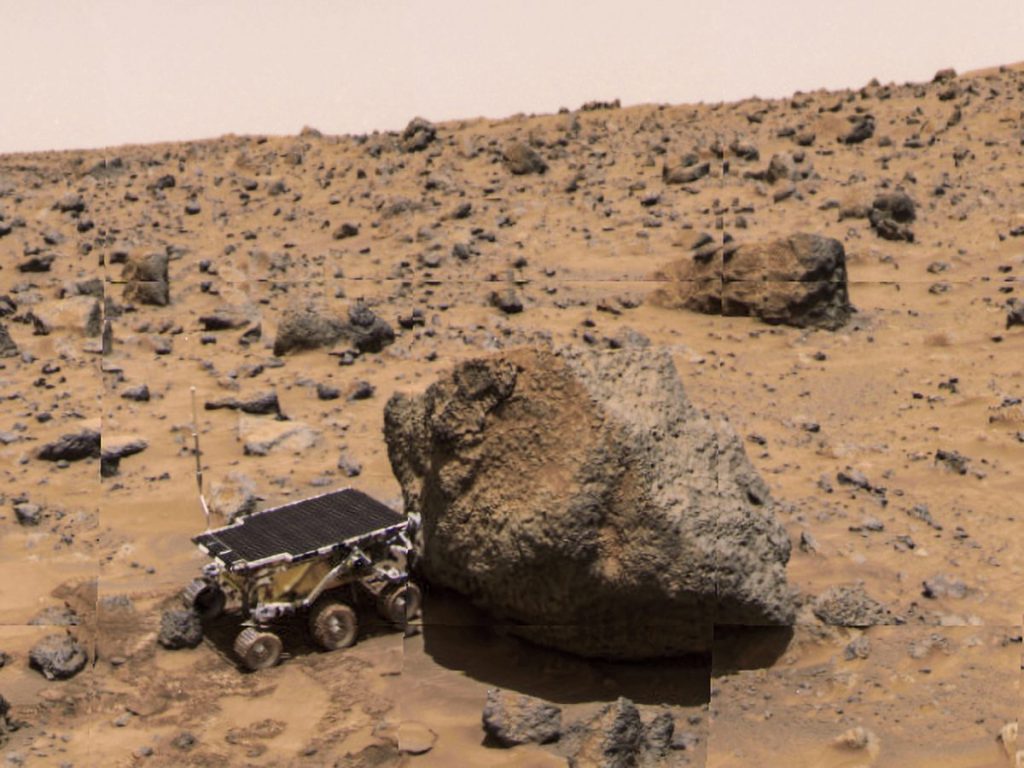 ดาวอังคาร, สำรวจดาวอังคาร, หุ่นยนต์สำรวจ