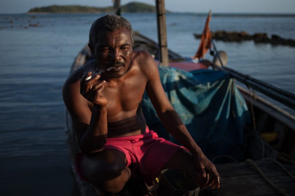 อูรักลาโว้ย, ไทยใหม่, ชาวประมง