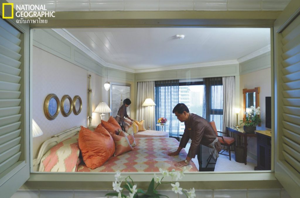 โอเรียนเต็ล, ห้องพัก, โรงแรม