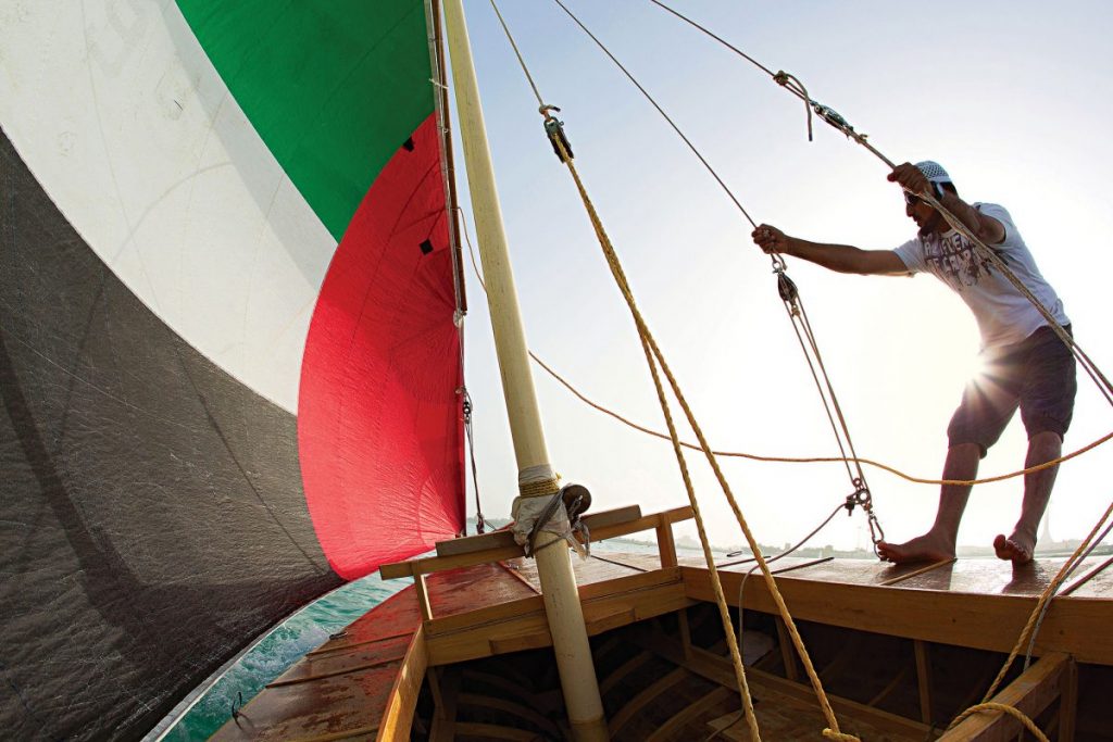 อาบูดาบี, เรือใบ