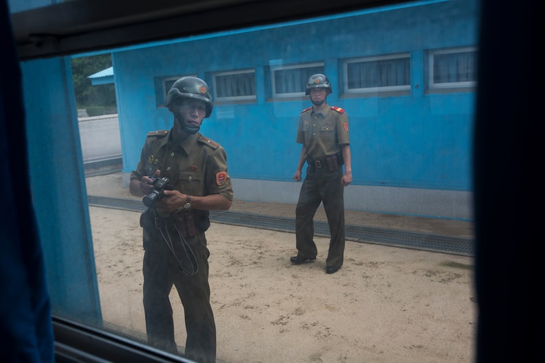 เขตปลอดทหาร, ทหารเกาหลีเหนือ, เกาหลีเหนือ