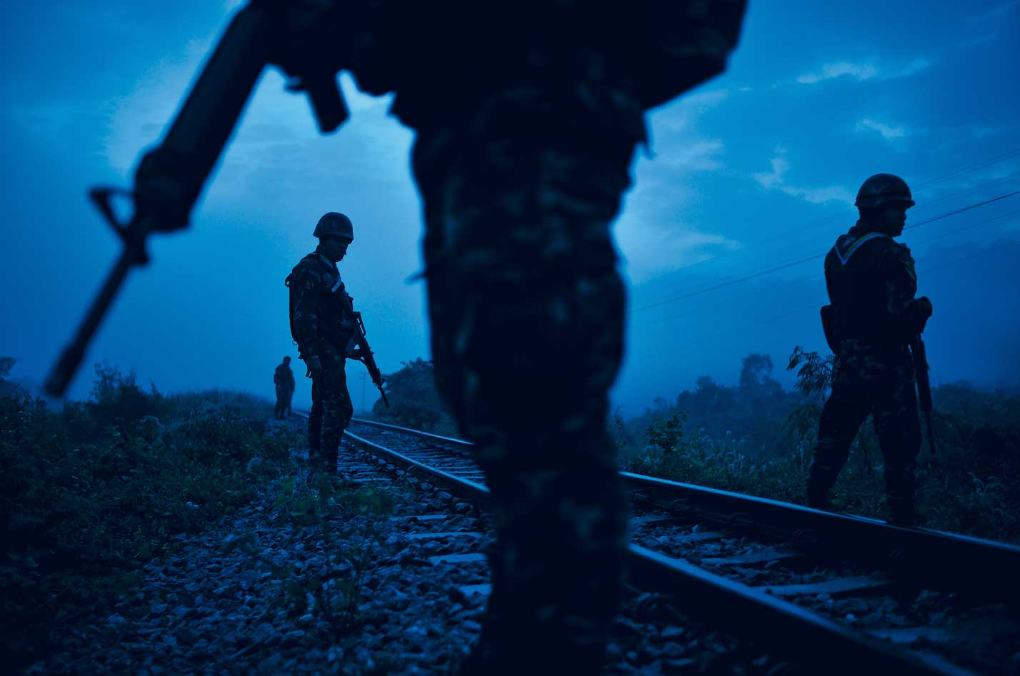 สามจังหวัดชายแดน, รถไฟไทย, รางรถไฟ