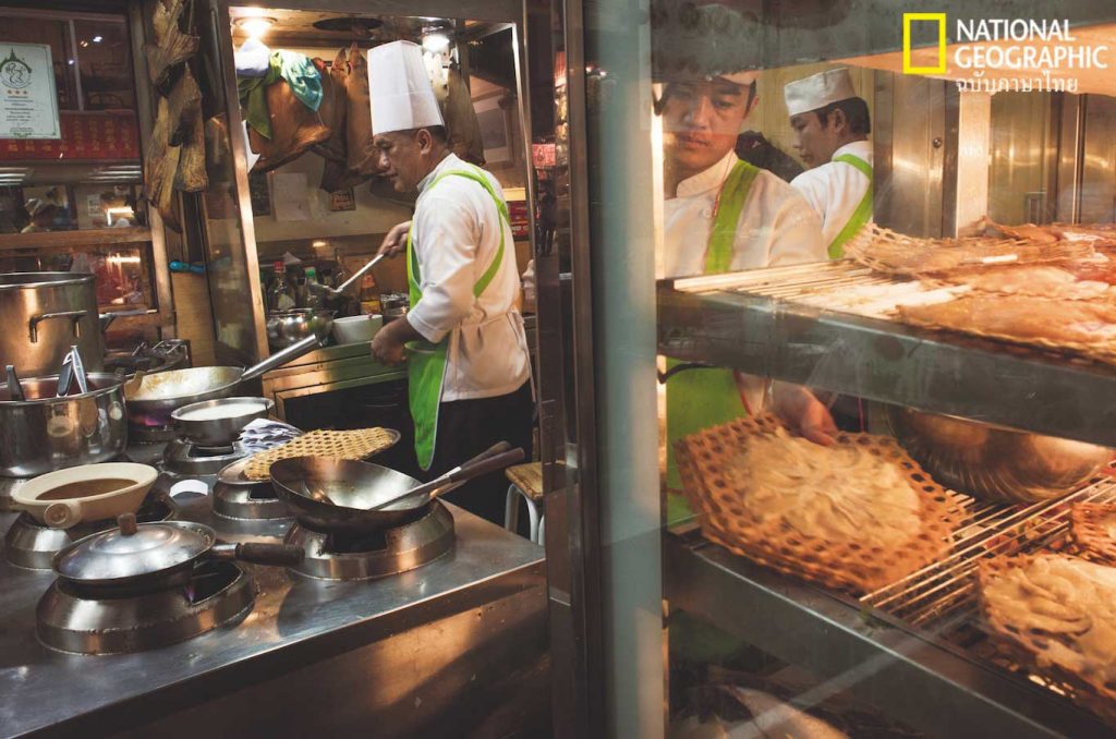 พ่อครัว, ร้านอาหารจีน, หูฉลาม