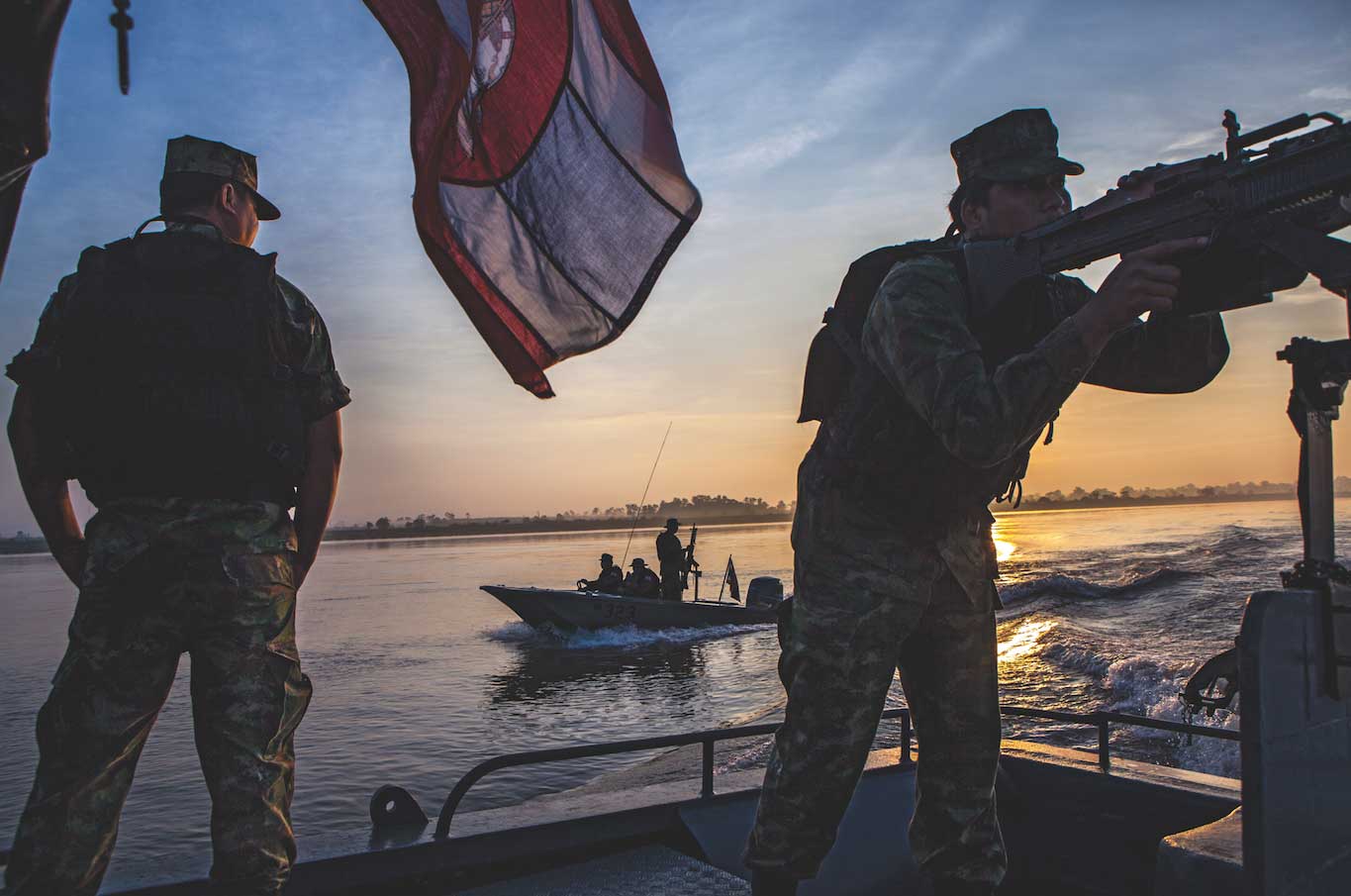 สงครามยาเสพติด, นรข, ลำน้ำโขง, แม่น้ำโขง, ทหารเรือ