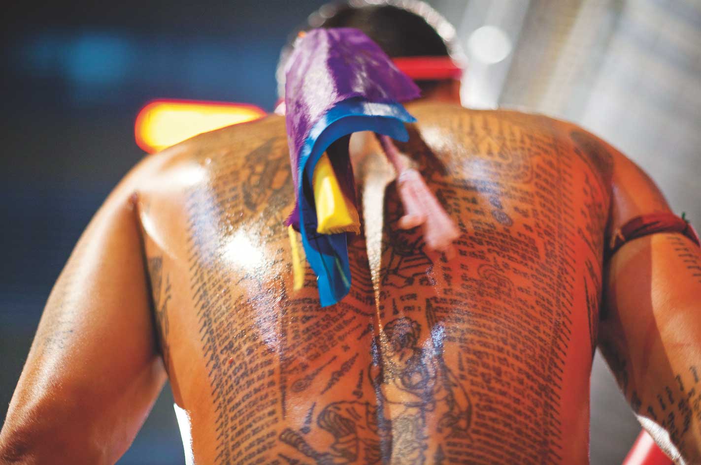 นักมวย, รอยสัก, ผีไทย