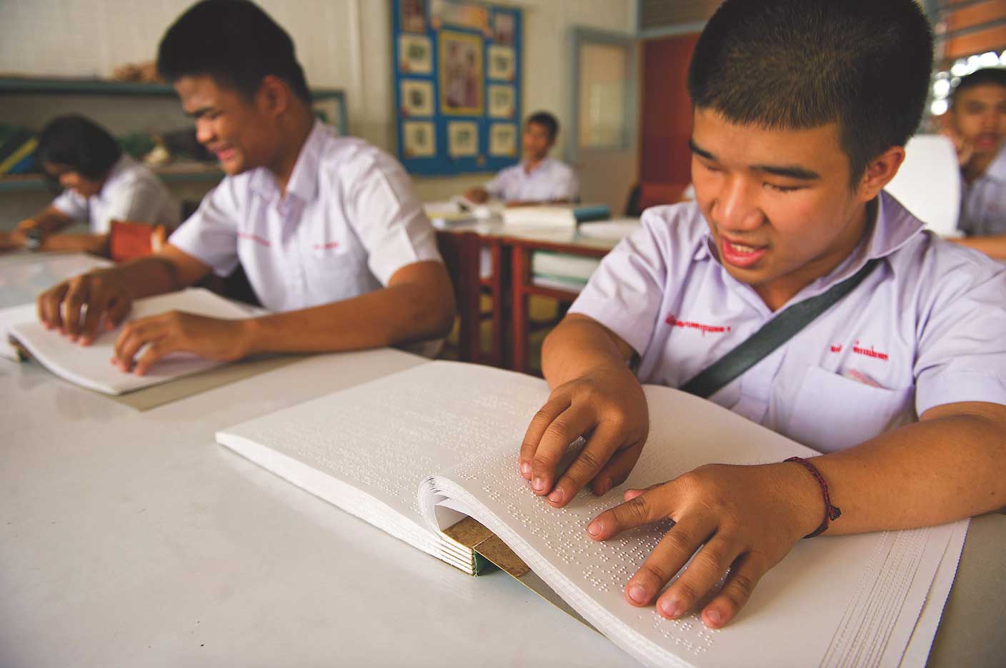 หนังสือไทย, คนตาบอด, มูลนิธิช่วยคนตาบอด