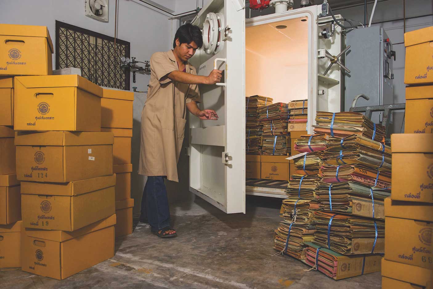 หอจดหมายเหตุแห่งชาติ, หนังสือไทย