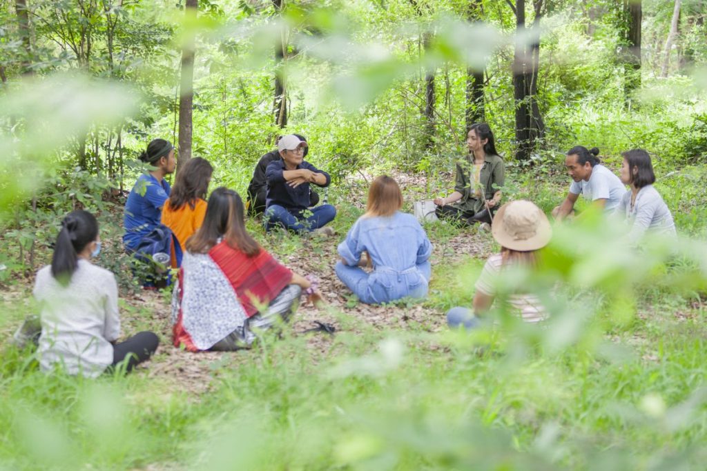 การอาบป่า