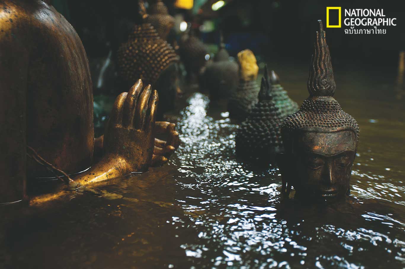 น้ำท่วม 2554, มหาอุทกภัย, ท่าพระจันทร์