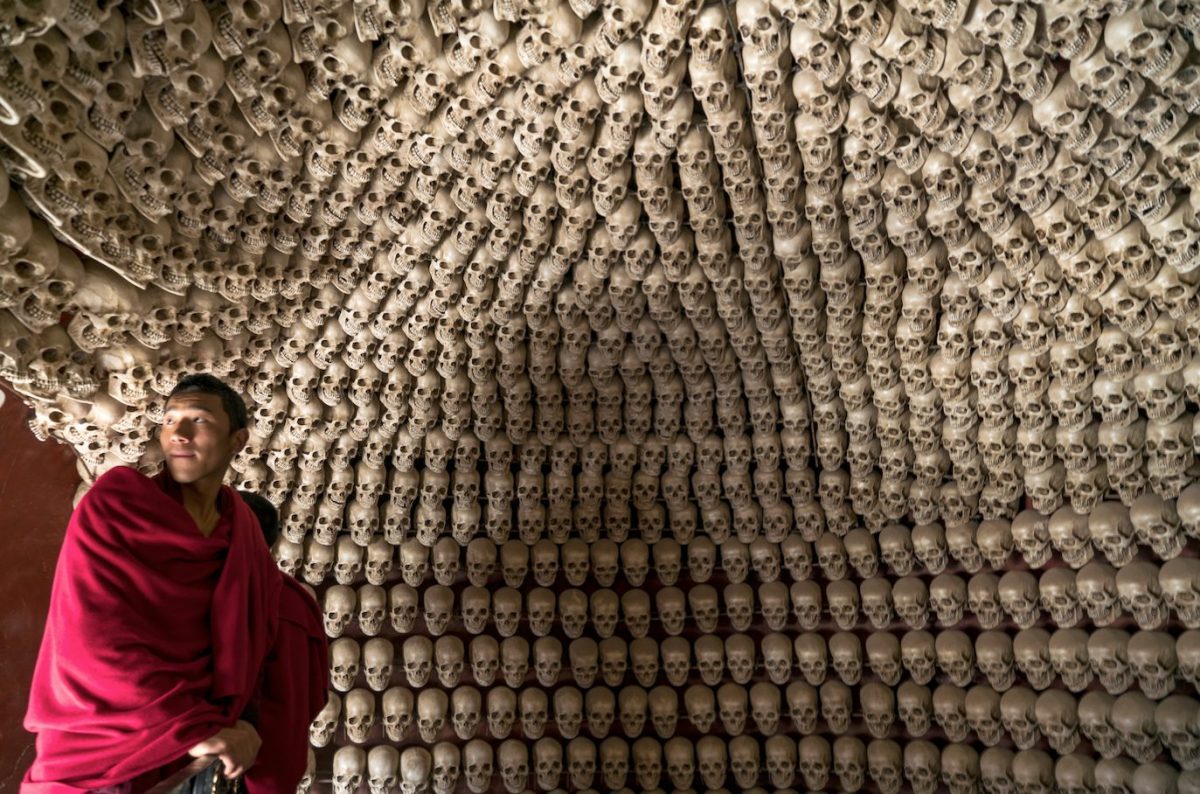 กะโหลก, ทิเบต