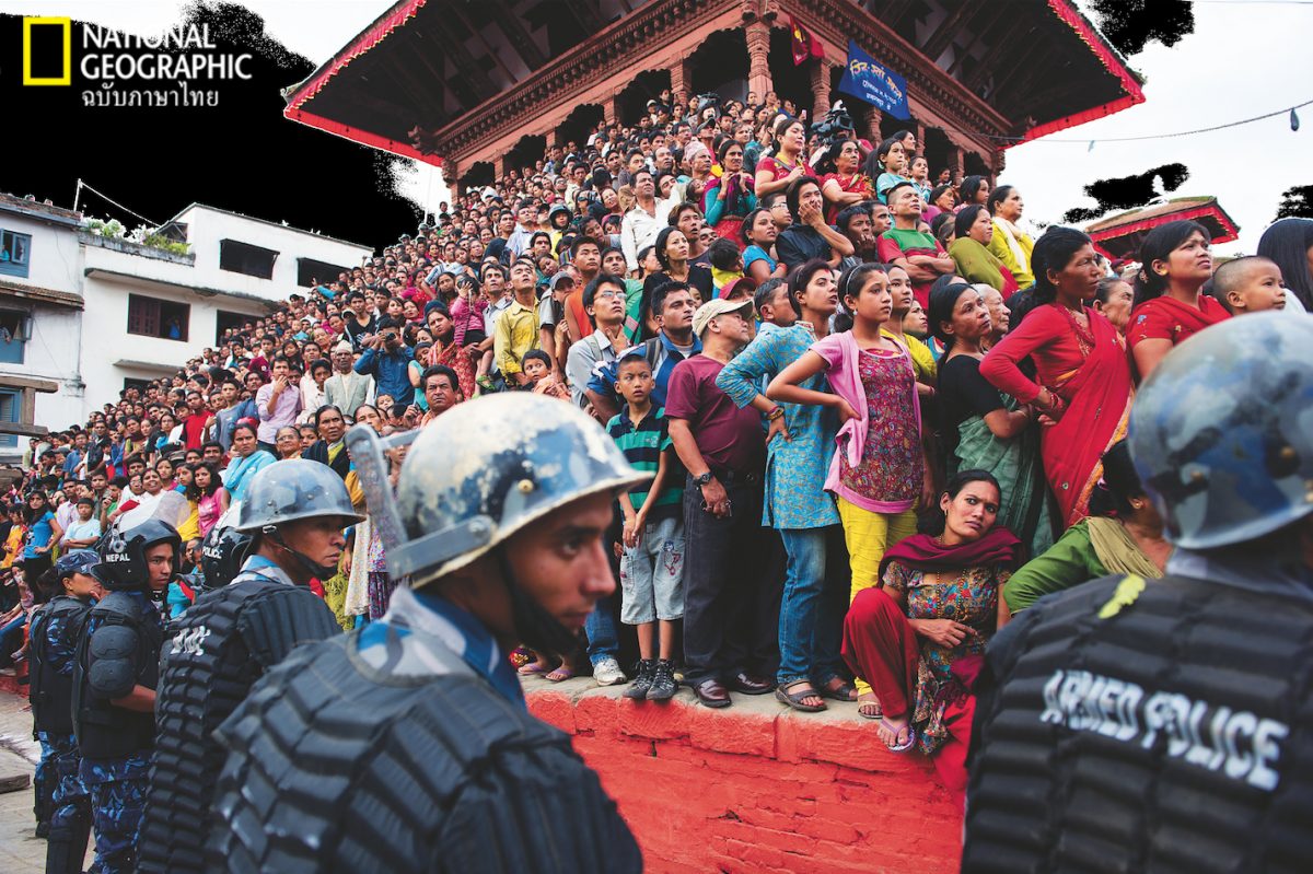 ฝูงชน, ตำรวจ, คนเนปาล, เนปาล, กาฐมาณฑุ