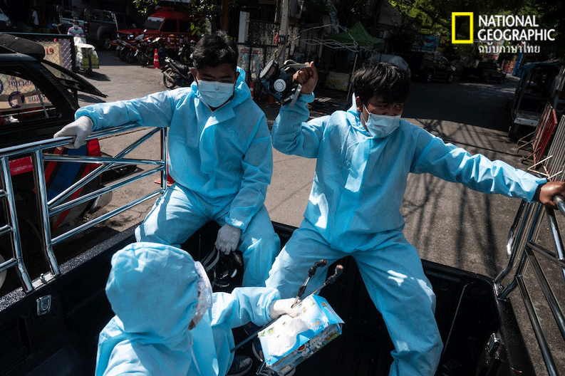 จิตอาสา, โควิด-19, ชุมชนคลองเตย