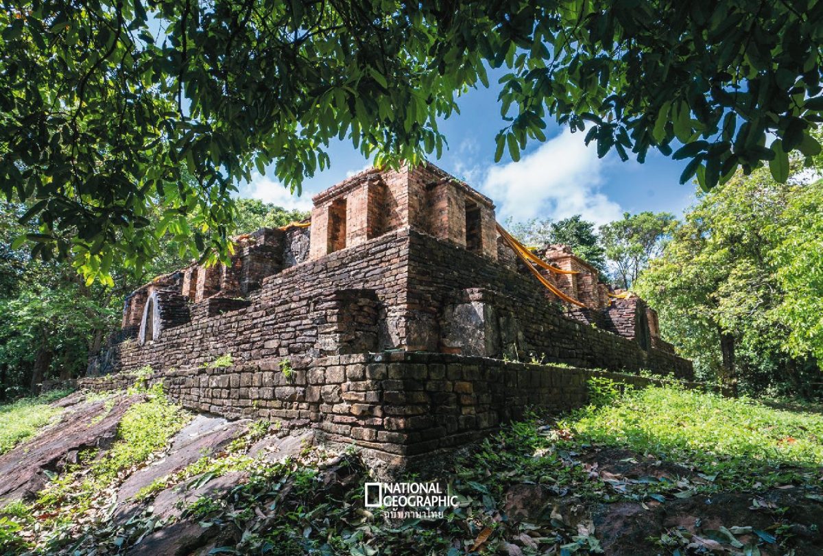 หัวเขาแดง, โบราณสถาน, สงขลา, โบราณสถานเจดีย์เขาน้อย