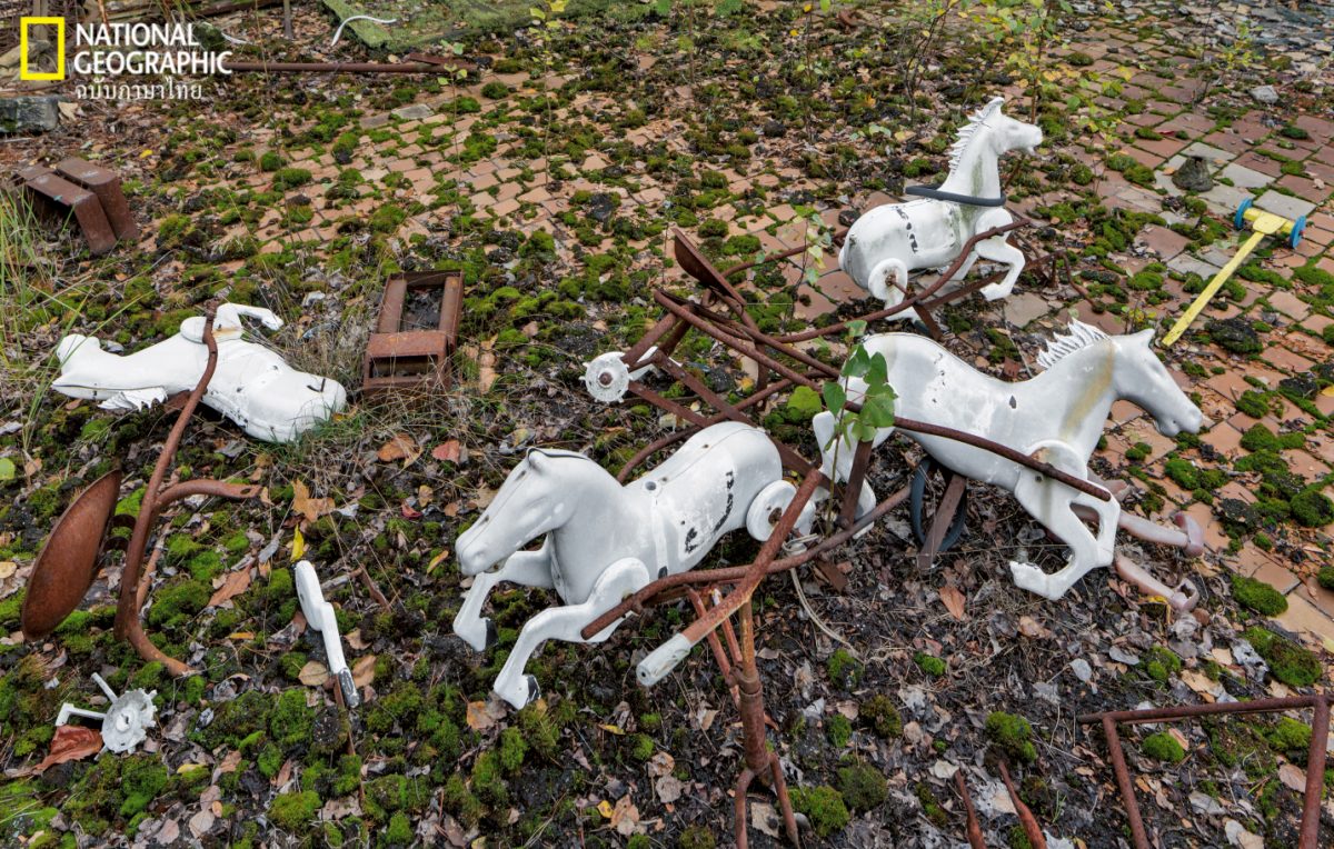 มอสส์, ของเด็กเล่น, เชอร์โนบิล