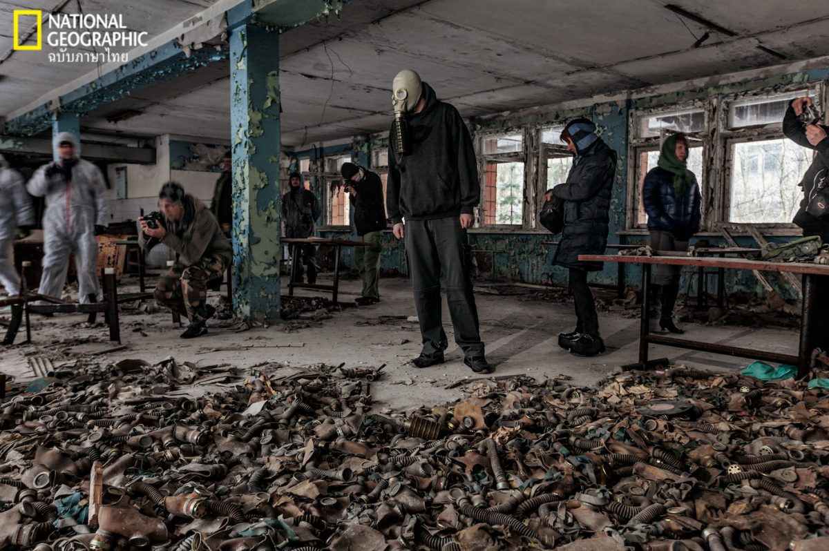 หน้ากากป้องกันแก๊สพิษ, เชอร์โนบิล