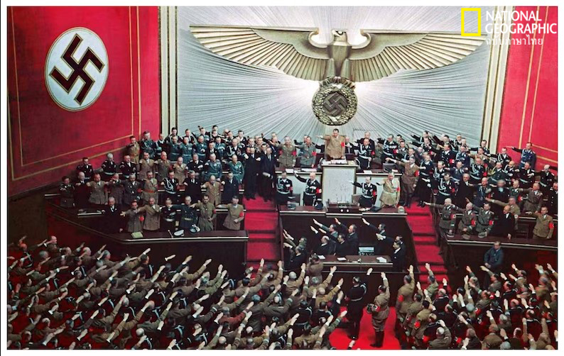 นาซี, ฮิตเลอร์, สงครามโลกครั้งที่สอง