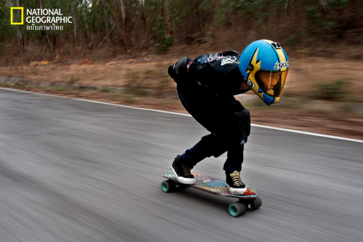 สังคมผู้สูงอายุไทย, นักสเกตบอร์ด