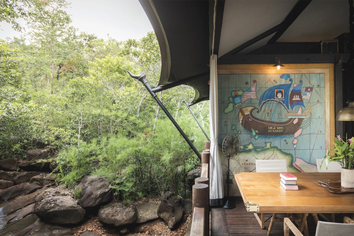 Shinta Mani Wild, Luxury Camp tent