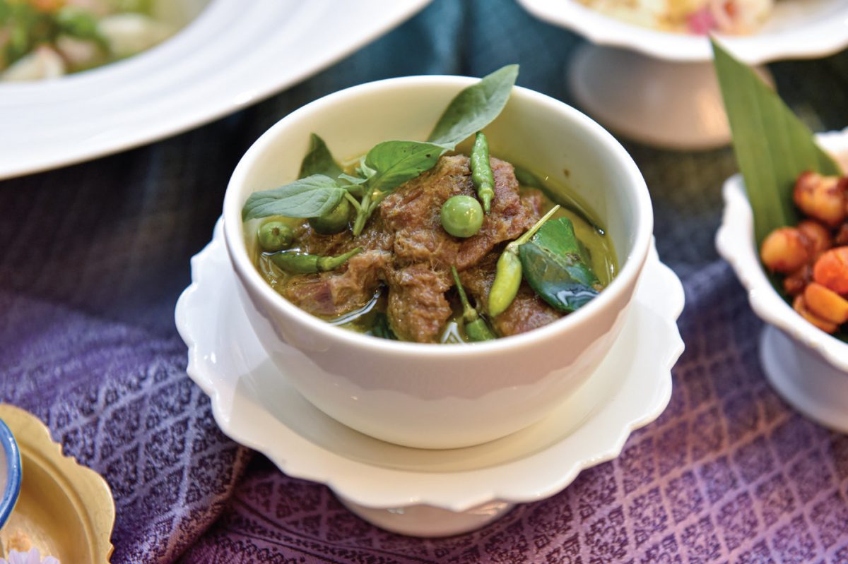 Thai Green Curry with Beef