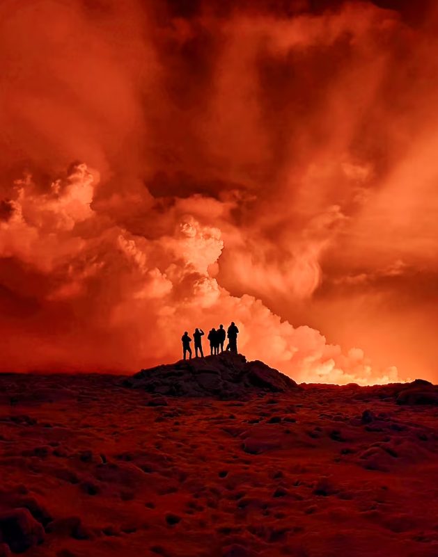 การปะทุของภูเขาไฟ, ไอซ์แลนด์