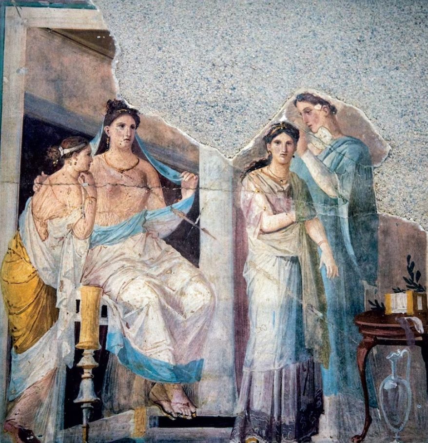 เส้นทางสายไหม, หญิงโรมัน