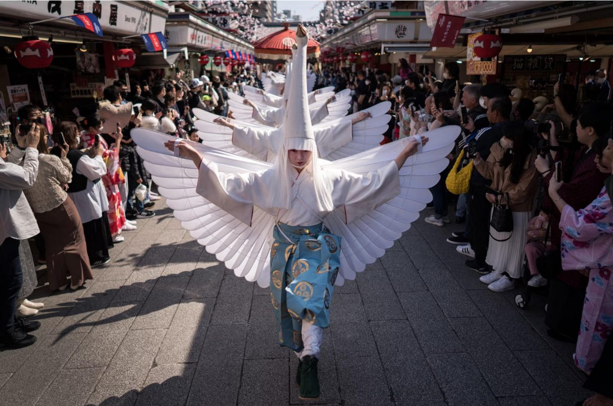 เด็กชายกับนกกระสา, นกกระสา, วัดเซ็นโซจิ, ญี่ปุ่น