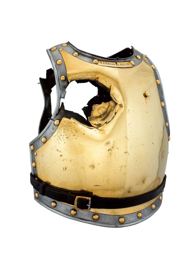 วอเตอร์ลู, นโปเลียน, นโปเลียน โบนาปาร์ต, เกราะหน้าอก