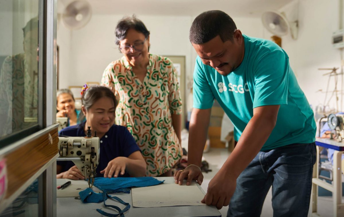 สัมผัสงานที่ทำด้วยใจอาชีพยั่งยืนชุมชนอยู่รอด วิสาหกิจกระเป๋าผ้ามาบชลูด