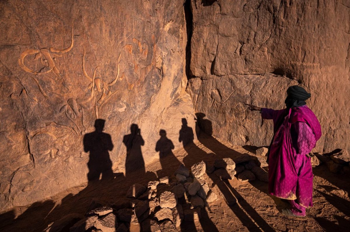 ทะเลทรายสะฮารา,ศิลปะยุคก่อนประวัติศาสตร์, แอลจีเรีย