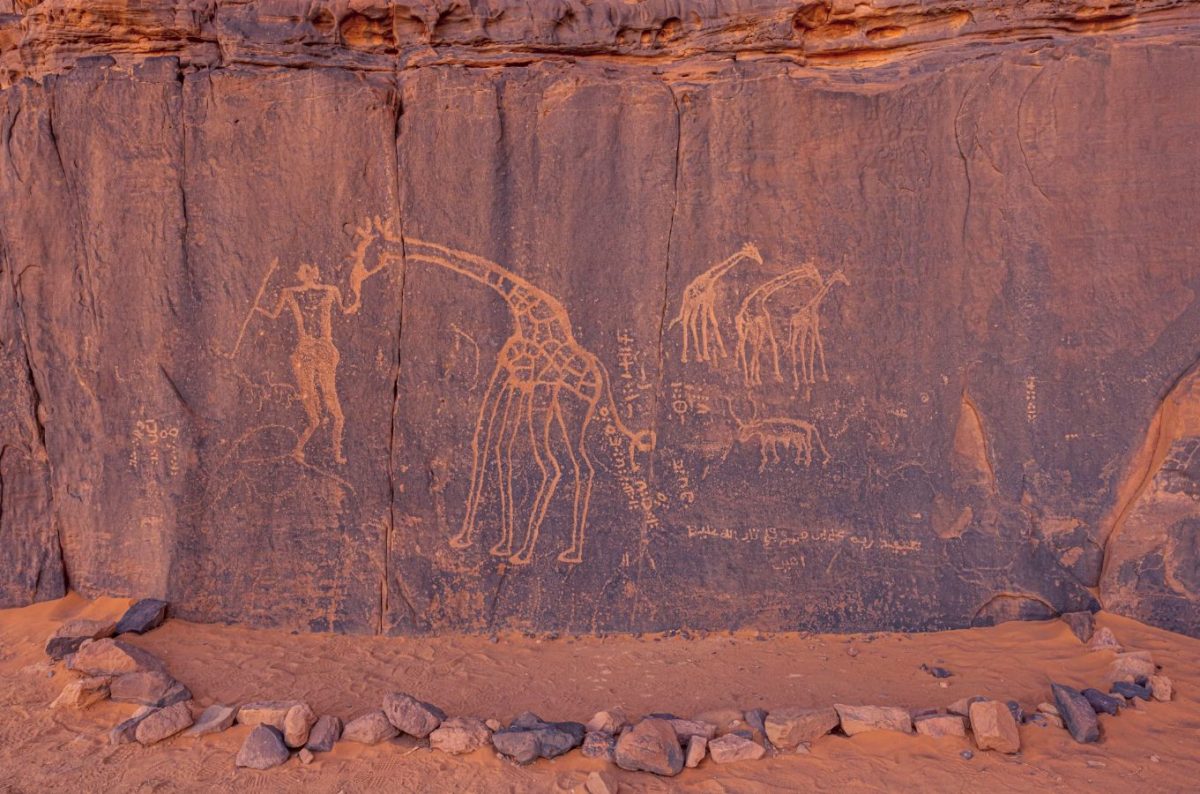 ทะเลทรายสะฮารา,ศิลปะยุคก่อนประวัติศาสตร์, แอลจีเรีย