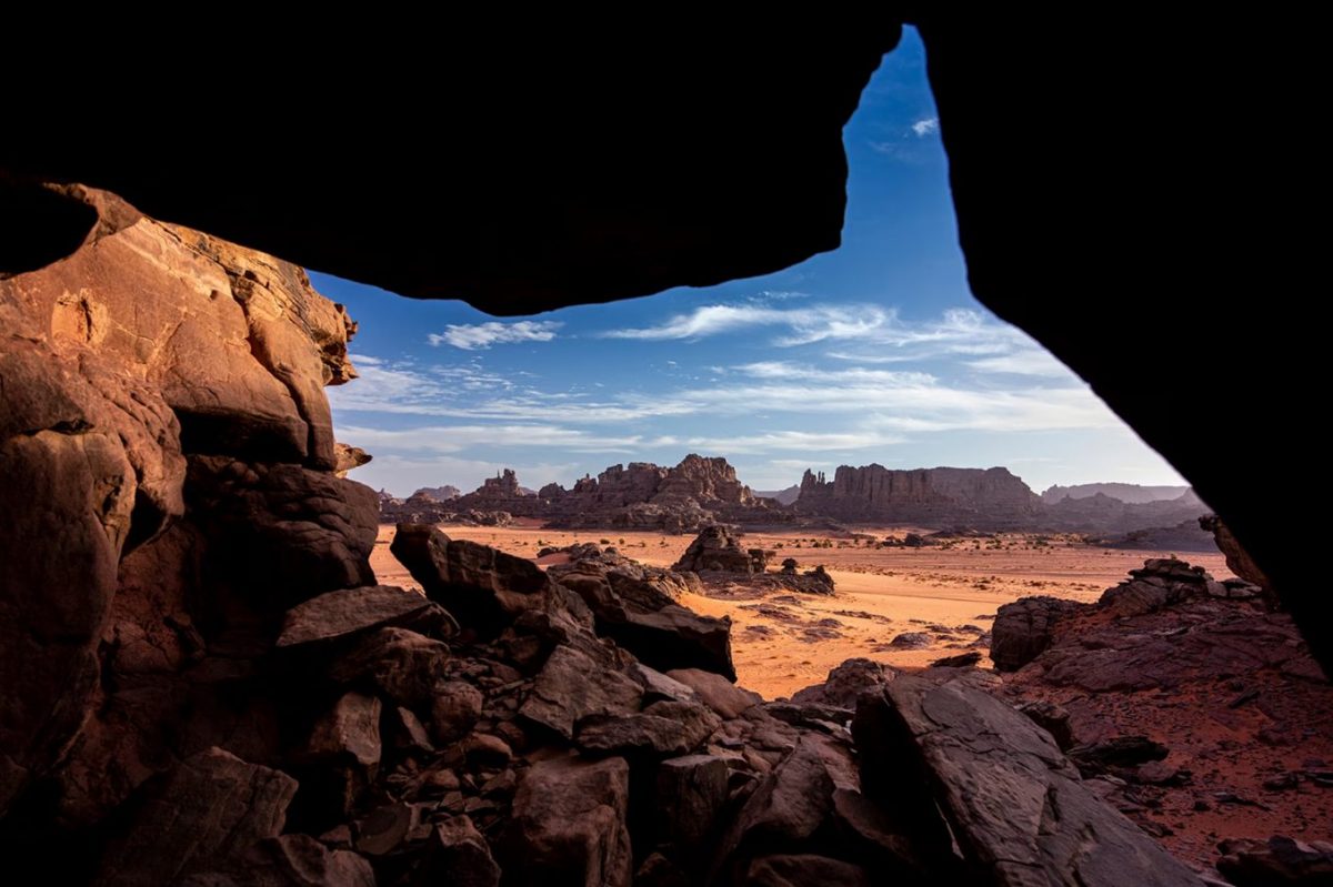 ทะเลทรายสะฮารา,ศิลปะยุคก่อนประวัติศาสตร์, แอลจีเรีย