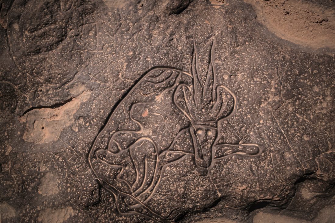 ทะเลทรายสะฮารา,ศิลปะยุคก่อนประวัติศาสตร์, แอลจีเรีย