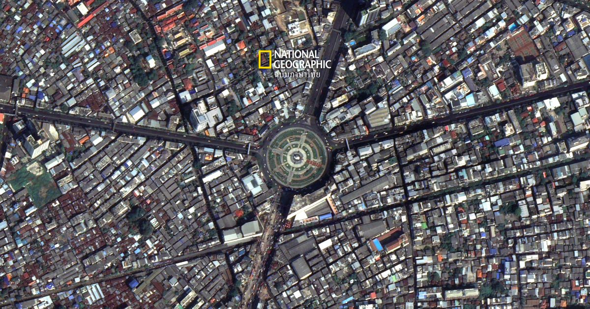 “จิสด้า”เปิดภาพแรกจากดาวเทียมธีออส-2 แสดงพื้นที่10 แห่งสำคัญในกรุงเทพฯ