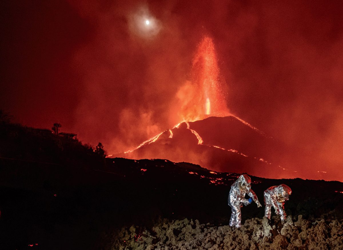 หมู่เกาะคะแนรี, ภูเขาไฟ