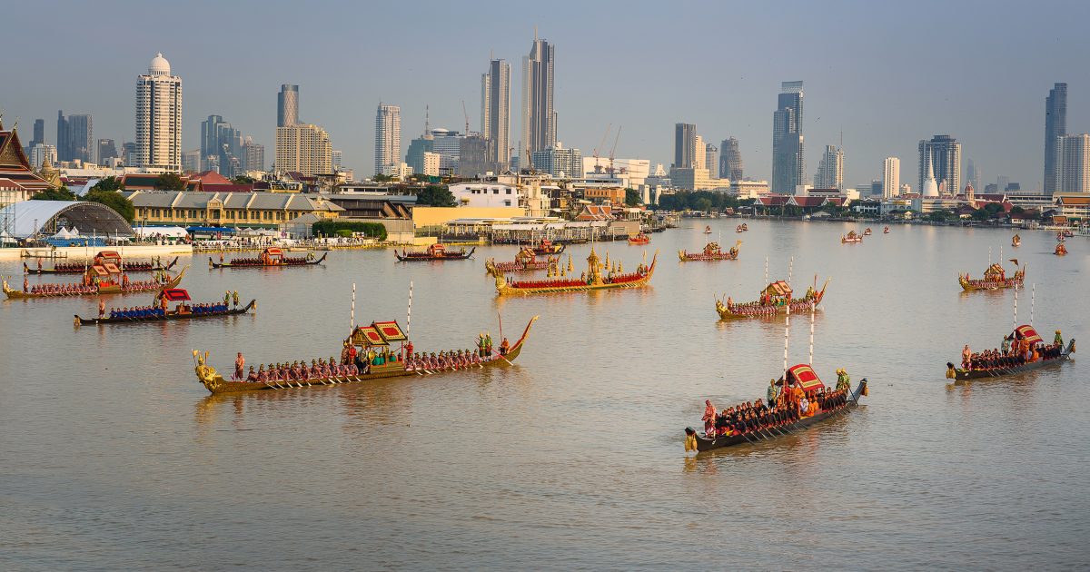 “Follow the Royal River” The Royal Barge Procession