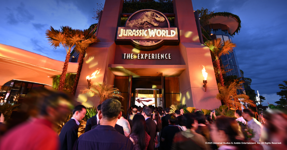ครั้งแรกในไทย Jurassic World: The Experience Bangkok เปิดประตูสู่โลกดึกดำบรรพ์ ใจกลางกรุงเทพฯ ที่เอเชียทีค เดอะ ริเวอร์ฟรอนท์