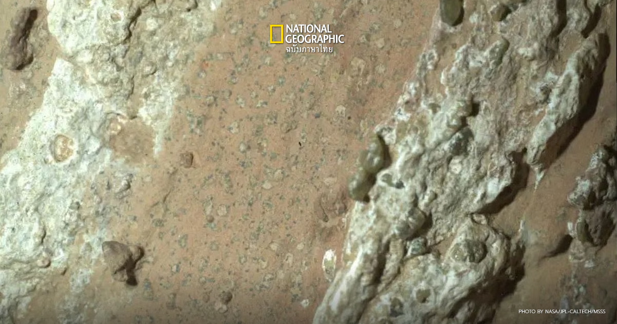 NASA พบเบาะแสร่องรอยสิ่งมีชีวิตจากหินโบราณบนดาวอังคาร